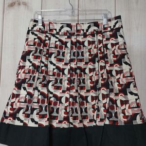 Ann Taylor‎ Skirt Ladies 10 Red Black White